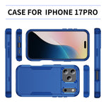 Coque de téléphone antichoc en TPU + PC pour iPhone 17 Pro Max, pour iPhone 17 Pro, pour iPhone 17, pour iPhone Air
