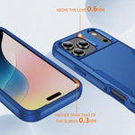 Coque de téléphone antichoc en TPU + PC pour iPhone 17 Pro Max, pour iPhone 17 Pro, pour iPhone 17, pour iPhone Air