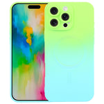 Coque de téléphone MagSafe en silicone TPU liquide dégradé, Pour iPhone 17e / 16e, Pour iPhone 17 Pro Max, Pour iPhone 17 Pro, Pour iPhone 17, Pour iPhone Air, Pour iPhone 16 Pro Max, Pour iPhone 16 Pro, Pour iPhone 16 Plus