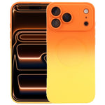 Coque de téléphone MagSafe en silicone TPU liquide dégradé, Pour iPhone 17e / 16e, Pour iPhone 17 Pro Max, Pour iPhone 17 Pro, Pour iPhone 17, Pour iPhone Air, Pour iPhone 16 Pro Max, Pour iPhone 16 Pro, Pour iPhone 16 Plus