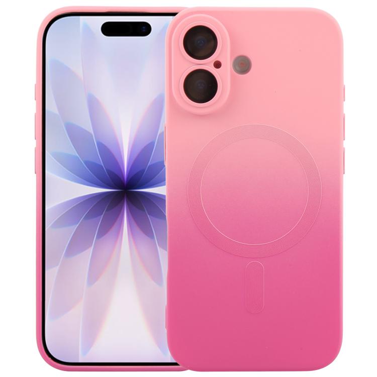 Coque de téléphone MagSafe en silicone TPU liquide dégradé, Pour iPhone 17e / 16e, Pour iPhone 17 Pro Max, Pour iPhone 17 Pro, Pour iPhone 17, Pour iPhone Air, Pour iPhone 16 Pro Max, Pour iPhone 16 Pro, Pour iPhone 16 Plus