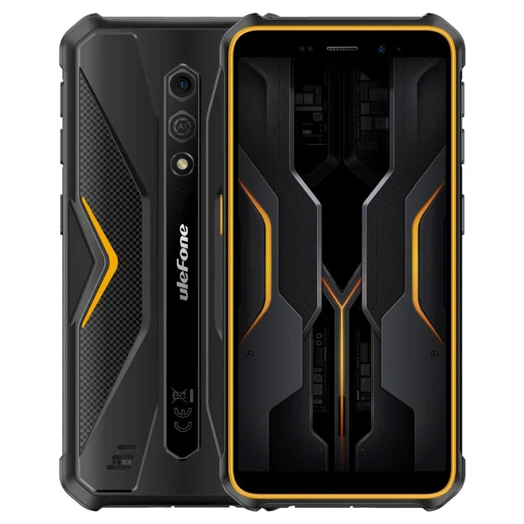 Ulefone Armor X12 Pro, téléphone robuste certifié IP68/IP69K, écran 5,45 pouces, Android 15, processeur octa-core MediaTek Helio G36, réseau : 4G, NFC, 4 Go de RAM + 64 Go de stockage