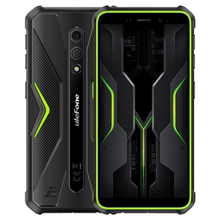 Ulefone Armor X12 Pro, téléphone robuste certifié IP68/IP69K, écran 5,45 pouces, Android 15, processeur octa-core MediaTek Helio G36, réseau : 4G, NFC, 4 Go de RAM + 64 Go de stockage