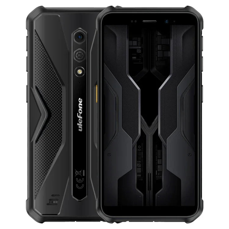 Ulefone Armor X12 Pro, téléphone robuste certifié IP68/IP69K, écran 5,45 pouces, Android 15, processeur octa-core MediaTek Helio G36, réseau : 4G, NFC, 4 Go de RAM + 64 Go de stockage