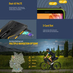 Ulefone Armor X12 Pro, téléphone robuste certifié IP68/IP69K, écran 5,45 pouces, Android 15, processeur octa-core MediaTek Helio G36, réseau : 4G, NFC, 4 Go de RAM + 64 Go de stockage