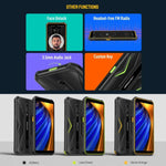 Ulefone Armor X12 Pro, téléphone robuste certifié IP68/IP69K, écran 5,45 pouces, Android 15, processeur octa-core MediaTek Helio G36, réseau : 4G, NFC, 4 Go de RAM + 64 Go de stockage