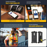 Ulefone Armor X12 Pro, téléphone robuste certifié IP68/IP69K, écran 5,45 pouces, Android 15, processeur octa-core MediaTek Helio G36, réseau : 4G, NFC, 4 Go de RAM + 64 Go de stockage