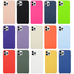 Solid Silicone Phone Case, For iPhone 16 Pro Max, For iPhone 16 Pro, For iPhone 16 Plus