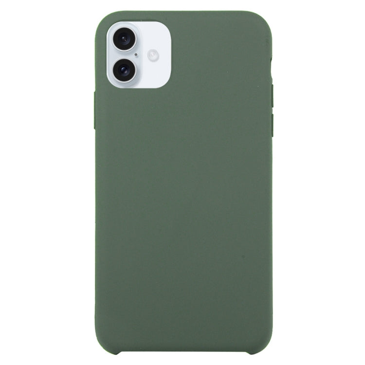 Solid Silicone Phone Case, For iPhone 16, For iPhone 15 Pro Max, For iPhone 15 Pro