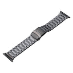 Bracelet de montre en acier titane avec boucle de sécurité