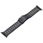 Bracelet de montre en acier titane avec boucle de sécurité