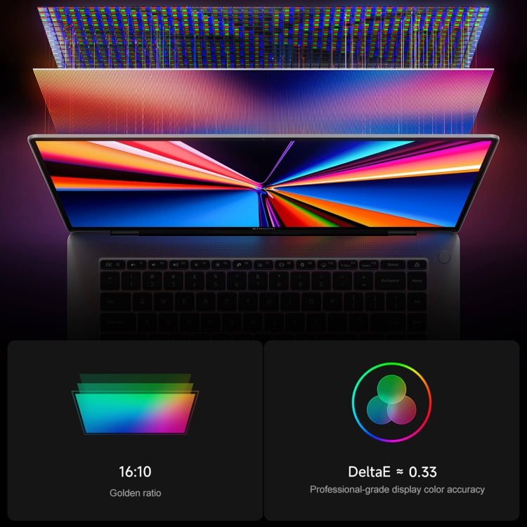 Ordinateur portable Xiaomi Book Pro 16 2022, écran tactile 16 pouces Windows 11 Home version chinoise, Intel 12e génération Core i7-1260P RTX2050 Carte graphique dédiée, i7-1260P RTX2050