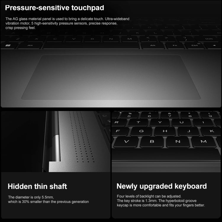 Ordinateur portable Xiaomi Book Pro 16 2022, écran tactile 16 pouces Windows 11 Home version chinoise, Intel 12e génération Core i7-1260P RTX2050 Carte graphique dédiée, i7-1260P RTX2050