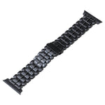 Bracelet de montre en acier titane à cinq perles, pour Apple Watch Series 6 44mm, pour Apple Watch Series 5 44mm, pour Apple Watch Series 5 40mm, pour Apple Watch Series 4 44mm, pour Apple Watch 42mm, pour Apple Watch Series 3 38mm, pour Apple Watch 38mm