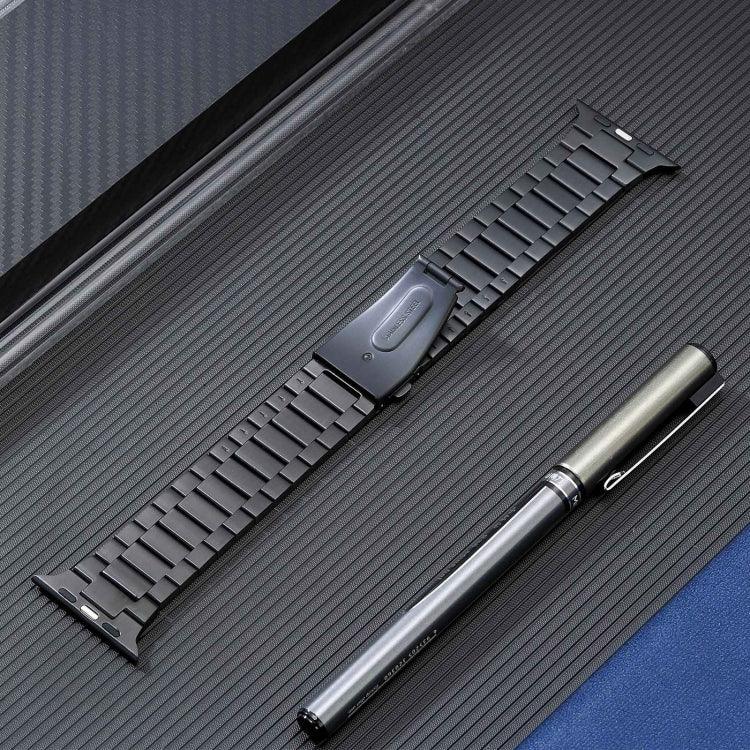 Bracelet de montre plat en acier inoxydable avec boucle, pour Apple Watch Series 2 42 mm, pour Apple Watch Series 2 38 mm