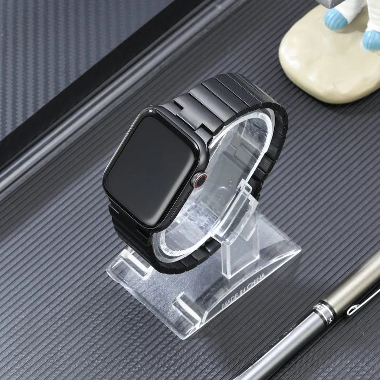 Bracelet de montre plat en acier inoxydable avec boucle, pour Apple Watch Series 2 42 mm, pour Apple Watch Series 2 38 mm