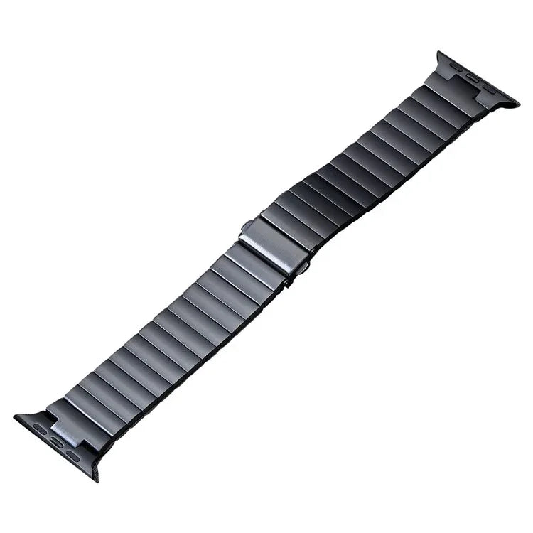 Bracelet de montre plat en acier inoxydable avec boucle, pour Apple Watch Series 2 42 mm, pour Apple Watch Series 2 38 mm