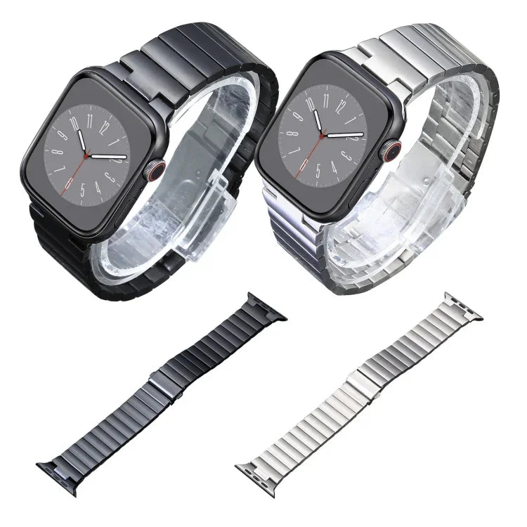 Bracelet de montre plat en acier inoxydable avec boucle, pour Apple Watch Series 2 42 mm, pour Apple Watch Series 2 38 mm