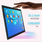 Tablette PC BDF P70 4G LTE 10,1 pouces, Android 12 MTK6762 Octa Core, Supporte double SIM, Prise EU, 8 Go+256 Go