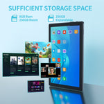 Tablette PC BDF P70 4G LTE 10,1 pouces, Android 12 MTK6762 Octa Core, Supporte double SIM, Prise EU, 8 Go+256 Go