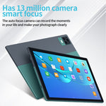 Tablette PC BDF P70 4G LTE 10,1 pouces, Android 12 MTK6762 Octa Core, Supporte double SIM, Prise EU, 8 Go+256 Go