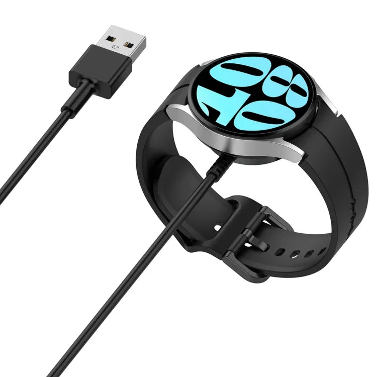 Câble de charge magnétique en métal avec port USB-A pour montre Samsung Galaxy Watch 6 / 6 Classic