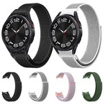 Bracelet de montre en nylon tressé, pour Samsung Galaxy Watch 7 / 6