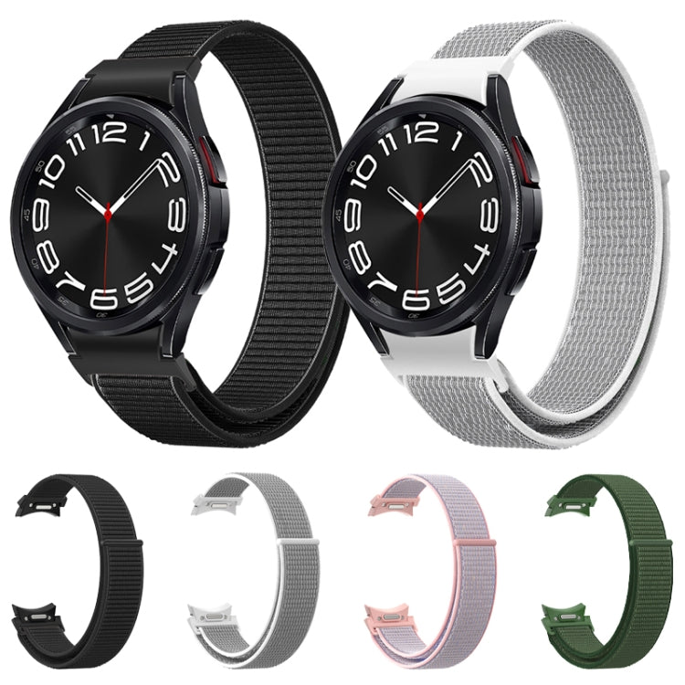Bracelet de montre en nylon tressé, pour Samsung Galaxy Watch 7 / 6