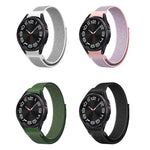 Bracelet de montre en nylon tressé, pour Samsung Galaxy Watch 7 / 6