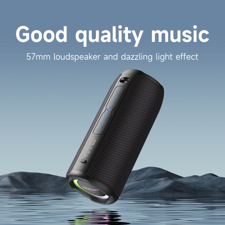 Enceinte Bluetooth sans fil portable extérieure Zealot S49 Pro 20W avec lumière RVB, S49 Pro