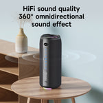 Enceinte Bluetooth sans fil portable extérieure Zealot S49 Pro 20W avec lumière RVB, S49 Pro