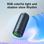 Enceinte Bluetooth sans fil portable extérieure Zealot S49 Pro 20W avec lumière RVB, S49 Pro