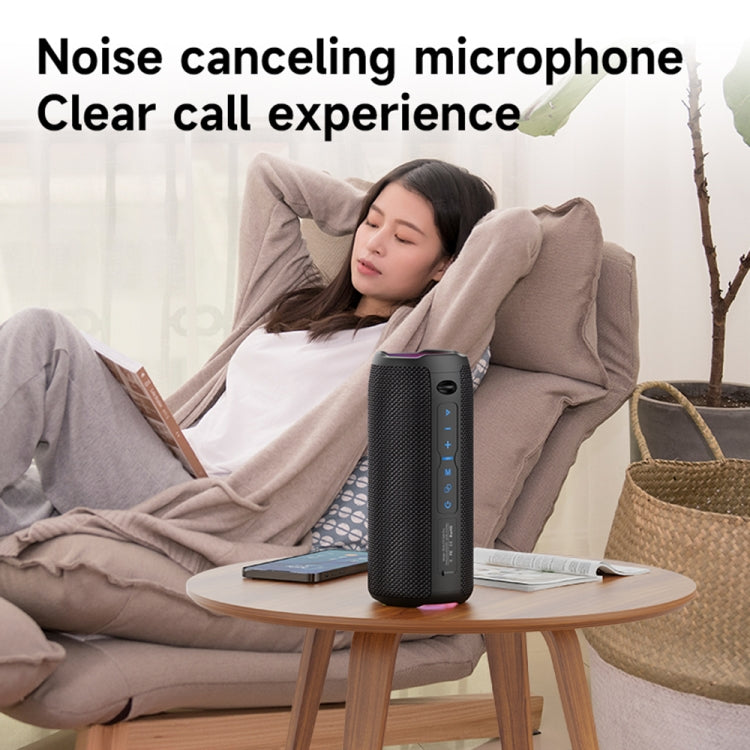 Enceinte Bluetooth sans fil portable extérieure Zealot S49 Pro 20W avec lumière RVB, S49 Pro