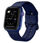 Pin Buckle Silicone Watch Band, For Apple Watch Series 5 40mm