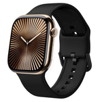 Bracelet de montre en silicone à boucle ardillon, pour Apple Watch Series 10 46mm