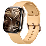 Pin Buckle Silicone Watch Band, For Apple Watch Series 10 42mm