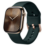 Pin Buckle Silicone Watch Band, For Apple Watch Series 10 42mm
