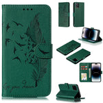 Coque de téléphone en cuir avec motif plume et texture litchi, Pour iPhone 17 Pro Max, Pour iPhone 17 Pro, Pour iPhone 17, Pour iPhone Air, Pour iPhone 15 Pro Max, Pour iPhone 15 Pro, Pour iPhone 15 Plus, Pour iPhone 15