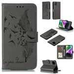 Coque de téléphone en cuir avec motif plume et texture litchi, Pour iPhone 17 Pro Max, Pour iPhone 17 Pro, Pour iPhone 17, Pour iPhone Air, Pour iPhone 15 Pro Max, Pour iPhone 15 Pro, Pour iPhone 15 Plus, Pour iPhone 15