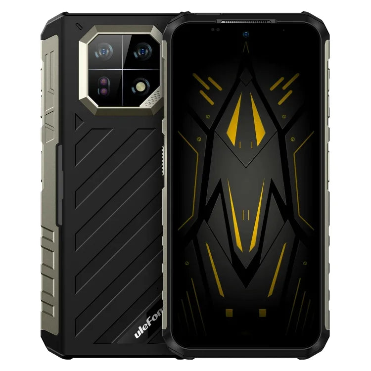Ulefone Armor 22, téléphone robuste certifié IP68/IP69K, écran 6,58 pouces, Android 15, processeur octa-core MediaTek Helio G96, réseau : 4G, NFC, OTG, 8 Go + 128 Go ou 8 Go + 256 Go