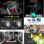 Ulefone Armor 22, téléphone robuste certifié IP68/IP69K, écran 6,58 pouces, Android 15, processeur octa-core MediaTek Helio G96, réseau : 4G, NFC, OTG, 8 Go + 128 Go ou 8 Go + 256 Go