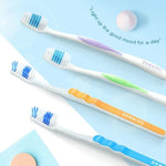 Brosse à dents douce SANXIAO pour nettoyage en profondeur / pc, couleur aléatoire