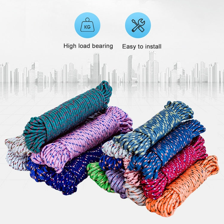 Corde en nylon épaisse de 10 m pour étendre le linge en extérieur, 10 m