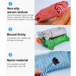 Corde en nylon épaisse de 10 m pour étendre le linge en extérieur, 10 m