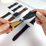 Retro Texture Leather Watch Band, For Apple Watch Ultra 49mm, For Apple Watch SE 2023 44mm, For Apple Watch SE 2023 40mm, For Apple Watch 8 41mm, For Apple Watch 8 45mm, For Apple Watch Ultra 2 49mm, For Apple Watch 9 45mm, For Apple Watch SE 2022 40mm...