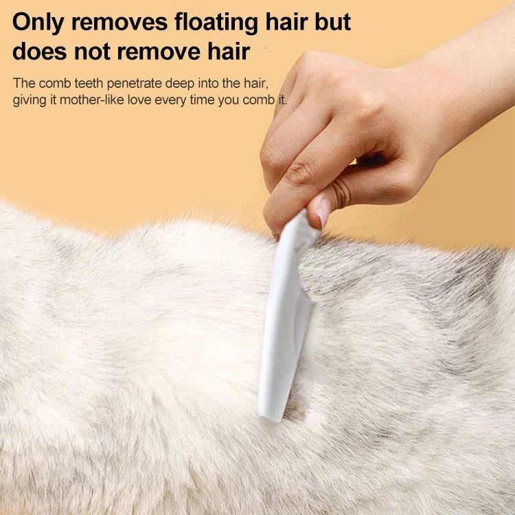 Peigne de beauté pour chien, chat et autres animaux de compagnie, 18 cm, pour l'élimination des puces, à dents serrées