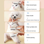 Peigne de beauté pour chien, chat et autres animaux de compagnie, 18 cm, pour l'élimination des puces, à dents serrées
