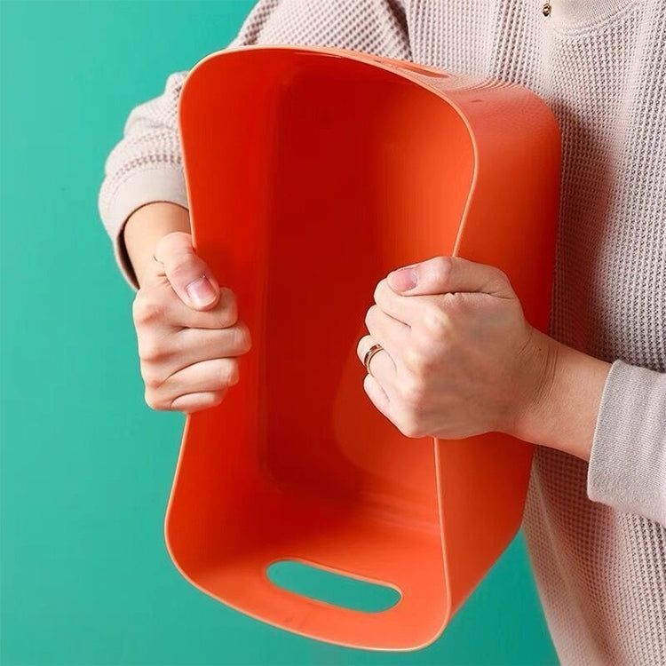 5 paniers de rangement de bureau pour snacks, paniers de rangement portables de cuisine, boîtes de rangement de divers articles, 30,5x20,5x12 cm