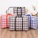 Sacs tissés Sacs de déménagement Sacs d'emballage Sac de rangement pour couette anti-poussière et résistant à l'humidité, 48x32x24cm, 58x42x24cm, 68x50x24cm, 78x55x24cm, 88x50x30cm