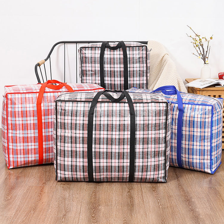 Sacs tissés Sacs de déménagement Sacs d'emballage Sac de rangement pour couette anti-poussière et résistant à l'humidité, 48x32x24cm, 58x42x24cm, 68x50x24cm, 78x55x24cm, 88x50x30cm